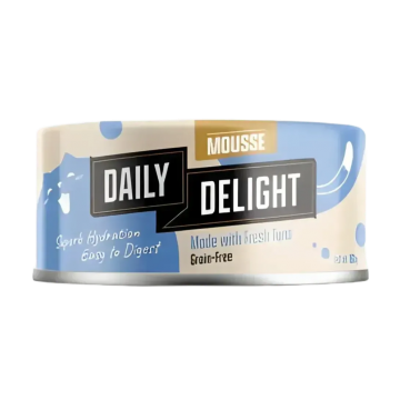 Daily Delight Mousse with Tuna 80g Carton (12 Cans)